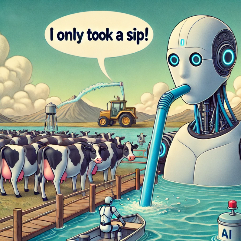 Is AI Really Draining Our Water Supply? Let's Talk Numbers (and Cows)